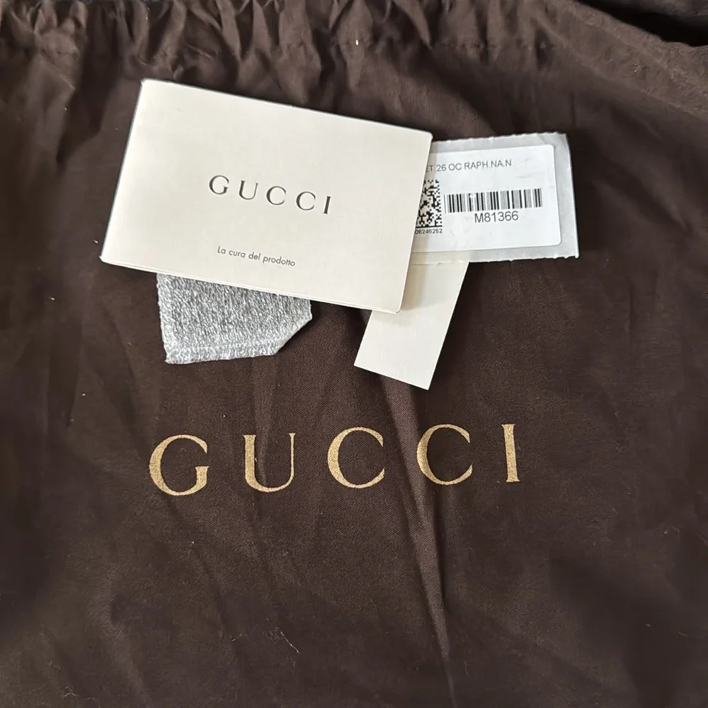 GUCCI Black Leather Bree Crossbody Bag. Brand new. - Picture 9 of 9